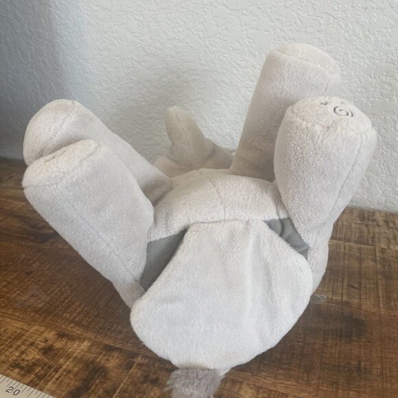 Gund Flappy The Elephant Animated Peek A Boo Musical Plush Toy Baby Gray Works - Picture 6 of 10